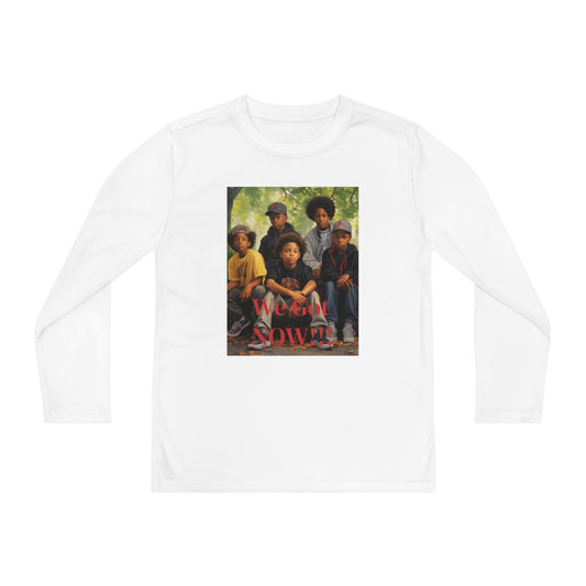 We Got Now Youth Long Sleeve Competitor Tee