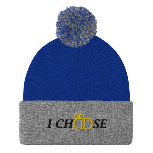 I CHOOSE Pom-Pom Beanie