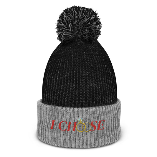 I Choose Pom-Pom Beanie