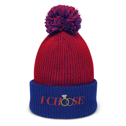 I Choose Pom-Pom Beanie